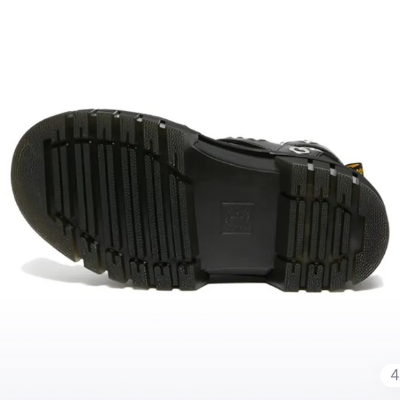 Dr. Martens Black Platform Sandal - Picture 4 of 7